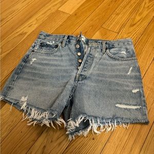 AGOLDE Jean Shorts in Size 27